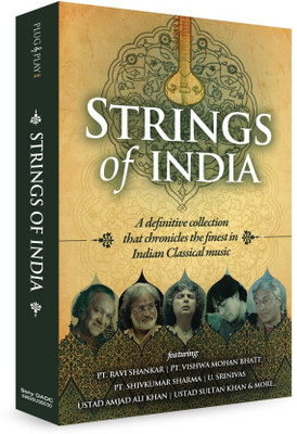 Music Card :STRINGS OF INDIA - (320 kbps MP3 Audio) Pendrive Standard Edition(Instrumental - Various)
