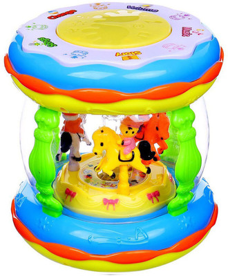 

Manpasand Toys kids drum set musical(Multicolor)