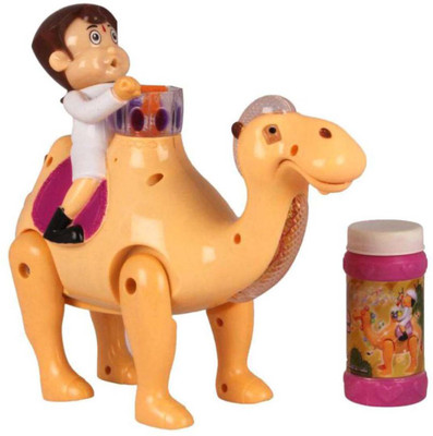 

Dhawani Marketing Pvt.Ltd. Multicolour Chhota Bheem Camel Bubble Toy(Multicolor)