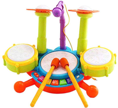

Dhawani Marketing Pvt.Ltd. Fun Beats Jazz Musical Drum Set(Multicolor)