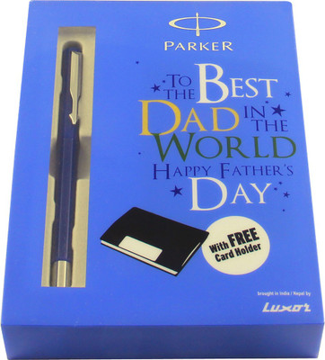 

Parker Vector Std CT+Card Holder Roller Ball Pen