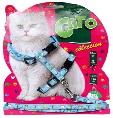 

scoobee Strip-on Collar for Cat(NAVY BLUE