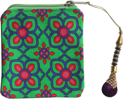 

fatfatiya Beautiful Blue Pink Flower Coin Pouch Pouch(Multicolor)