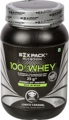 

Six Pack Nutrition Whey Protein(1000 g, Choco, Caramel)