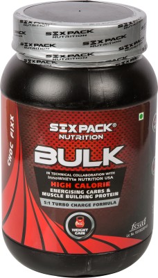 

Six Pack Nutrition Bulk weight gainer Weight Gainers/Mass Gainers(1000 g, Chocolate)