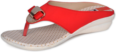 

PIPILIKA Women Red Wedges