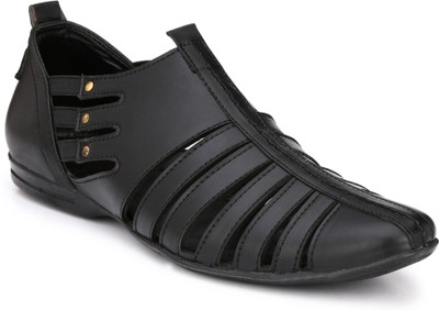 

Eego Italy Men Black Sandals