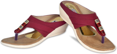 

PIPILIKA Women MAROON Wedges