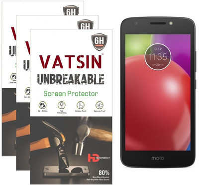 

Vatsin Impossible Screen Guard for Motorola Moto E4, Transparent