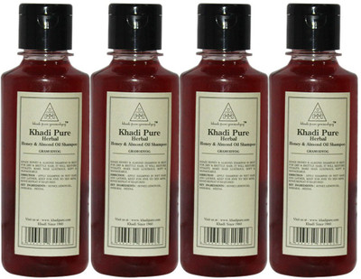 Khadi Pure Herbal Honey & Almond Oil Shampoo(840 ml)