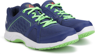 

REEBOK EDGE QUICK 2.0 Running Shoes For Men(Blue, Club blue/neon green/wht