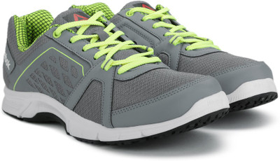 

REEBOK EDGE QUICK 2.0 Running Shoes For Men(Grey, Astrd dust/yllw/wht/blk