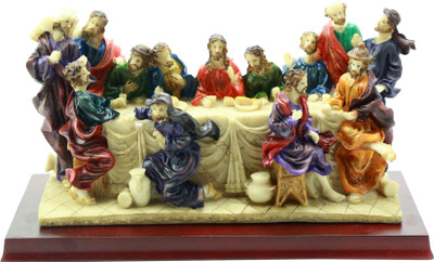 

Importwala Decorative Showpiece - 18.5 cm(Polyresin, Multicolor)