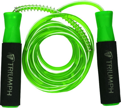 

Triumph Prince 8mm Green Speed Skipping Rope(Green, Length: 267 cm)