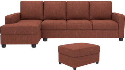 

GIOTEAK Fabric 5 Seater Sofa(Finish Color - Maroon)