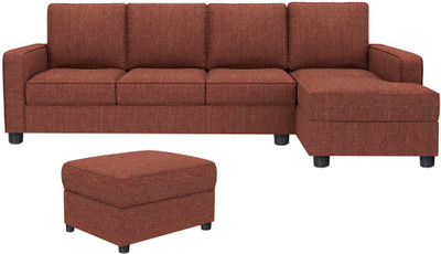 

GIOTEAK Fabric 5 Seater Sofa(Finish Color - Maroon)