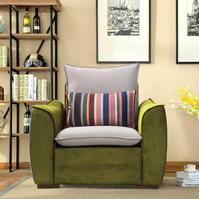 

Peachtree Fabric 1 Seater Sofa(Finish Color - Green)