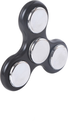 

Uboard New Fidget Spinner Relieves Stress, Relieves ADHD, Help to Drop Smoking, High Speed Spinner MultiColoured(Black, Silver)