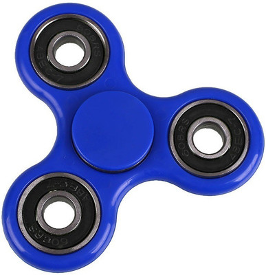 eCraftIndia Four Bearing Ultra Speed Tri-Spinner(Blue)