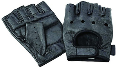 

Tunturi Leather Gym & Fitness Gloves (L, Black)