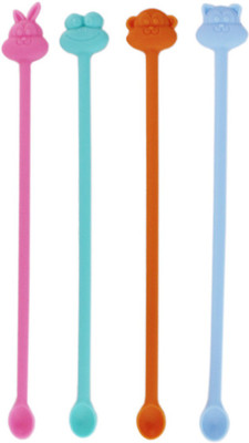 

Tootpado Plastic 2 cm Stirrer(Multicolor Pack of 4)