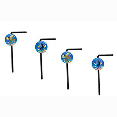 

PARTY PROPZ Straight Drinking Straw(Multicolor, Pack of 20)