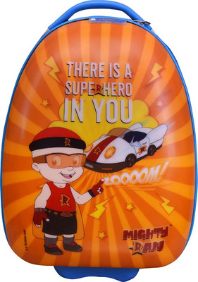 

Fortune Chhota Bheem Super Hero In You  Inch Kids Egg Shape Luggage Trolley Bag Cabin Luggage -  inch(Multicolor