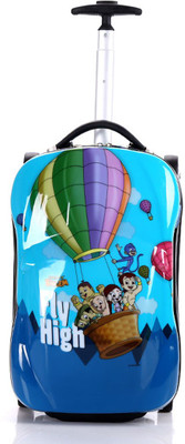 

Fortune Chhota Bheem Fly High  inch Kids Car Shape luggage Trolley Bag Cabin Luggage -  inch(Multicolor