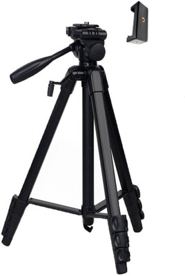 

Power Smart PS858 BY-668 Professional Foldable Heavy Duty Tripod(Black, Supports Up to 10000 g)