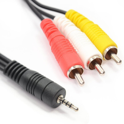 

Cables Kart TV-out Cable 3.5 mm(Black, For Camera, 1.5 m)