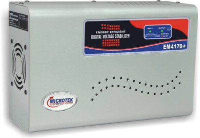 

Microtek EM4170+ For AC Upto 1.5 Ton Voltage Stabilizer(Grey)
