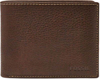 

Fossil Men Brown Genuine Leather Wallet(8 Card Slots)