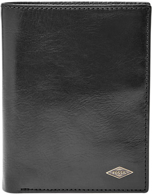 

Fossil Men Black Genuine Leather Wallet(1 Card Slot)