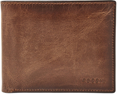 

Fossil Men Formal Brown Genuine Leather Wallet(1 Card Slot)