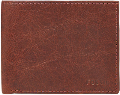 

Fossil Men Red Genuine Leather Wallet(5 Card Slots)