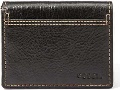 

Fossil Men Black Genuine Leather Wallet(9 Card Slots)
