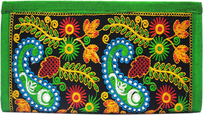 

Netboys Women Multicolor Fabric Wallet(4 Card Slots)