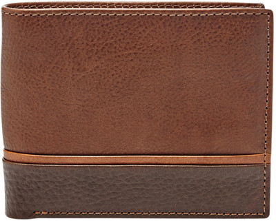 

Fossil Men Brown Genuine Leather Wallet(8 Card Slots)