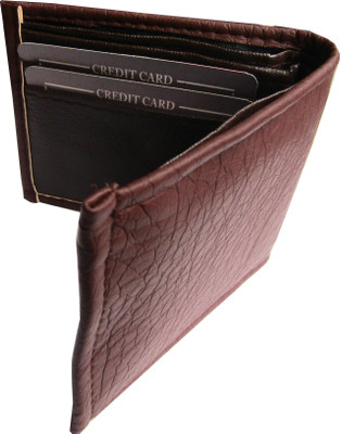 

Peacock Mundkar Boys Brown Artificial Leather Wallet(4 Card Slots)