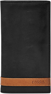 

Fossil Men Black Genuine Leather Wallet(6 Card Slots)