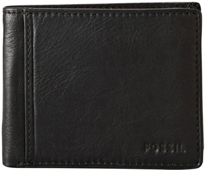 

Fossil Men Black Genuine Leather Wallet(8 Card Slots)