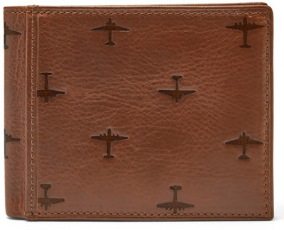 

Fossil Men Brown Genuine Leather Wallet(8 Card Slots)
