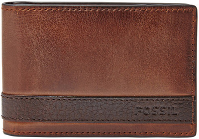 

Fossil Men Brown Genuine Leather Wallet(3 Card Slots)