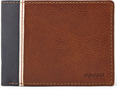 

Fossil Men Brown Genuine Leather Wallet(8 Card Slots)