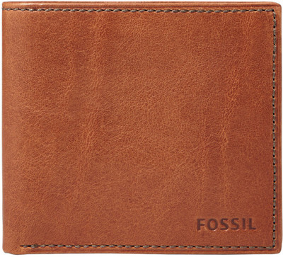 

Fossil Men Brown Genuine Leather Wallet(5 Card Slots), Cognac