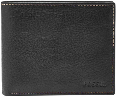 

Fossil Men Black Genuine Leather Wallet(8 Card Slots)