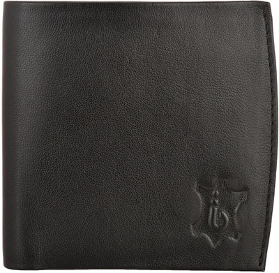 

bi blueice Men Black Genuine Leather Wallet(8 Card Slots)