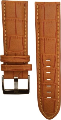Jyotirs jy-strap-057 24 mm Genuine Leather Watch Strap(Tan)   Watches  (jyotirs)