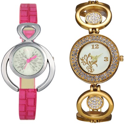 CM Women Watch Combo With Stylish Multicolor Dial Rich Look LRW19 Watch  - For Girls   Watches  (CM)