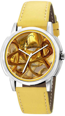 View Jack Klein Stylish Multicolor Dial Yellow Strap Watch  - For Men Wrist Watches Price Online(Jack Klein)